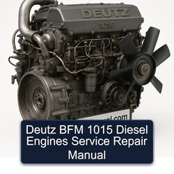 Deutz 1015 BFM Diesel Engines Service Repair Workshop Manual PDF