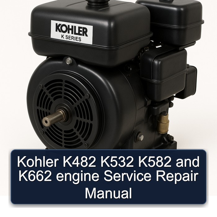 Kohler K Series K482 K532 K582 K662 Engine Service Repair Workshop Manual PDF