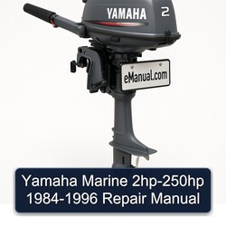 1984-1996 Yamaha Marine 2HP-250HP Service Repair Workshop Manual PDF