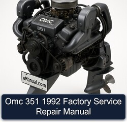 1992 Omc 351 Service Repair Workshop Manual PDF