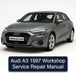 1997 Audi A3 Service Repair Workshop Manual PDF