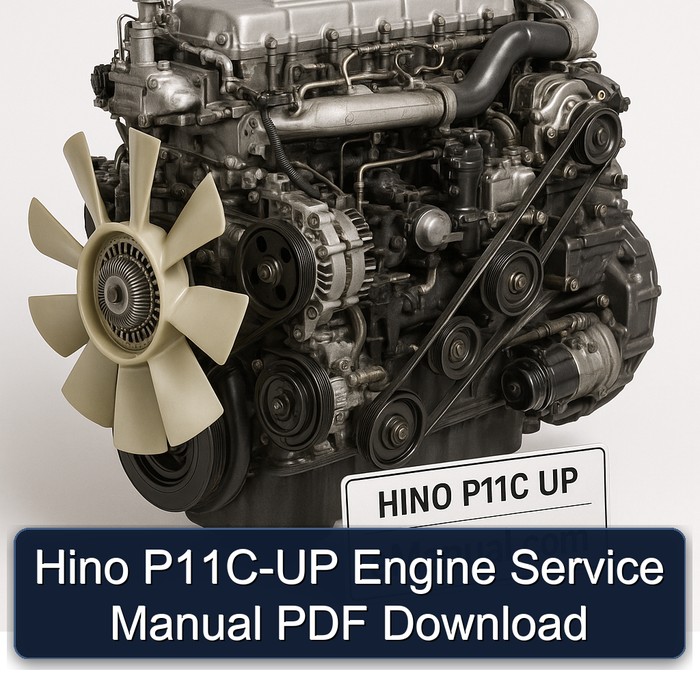 Hino P11C UP P11C-UP Engine Service Repair Workshop Manual PDF