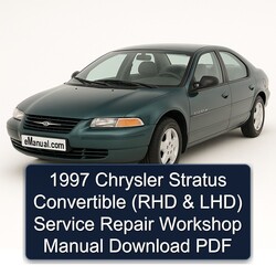 1997 Chrysler Stratus Convertible (rhd Lhd) RHD LHD Service Repair Workshop Manual PDF