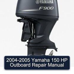 2004-2005 Yamaha 150 HP Outboard Service Repair Workshop Manual PDF