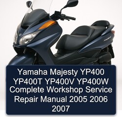 2005-2007 Yamaha Majesty YP400 YP400T YP400V YP400W Service Repair Workshop Manual PDF