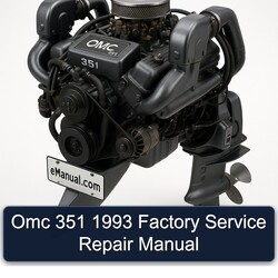 1993 Omc 351 Service Repair Workshop Manual PDF