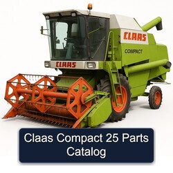 Claas Compact 25 Parts Catalog PDF