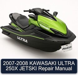 2007-2008 Kawasaki Ultra 250X Jetski Service Repair Workshop Manual PDF