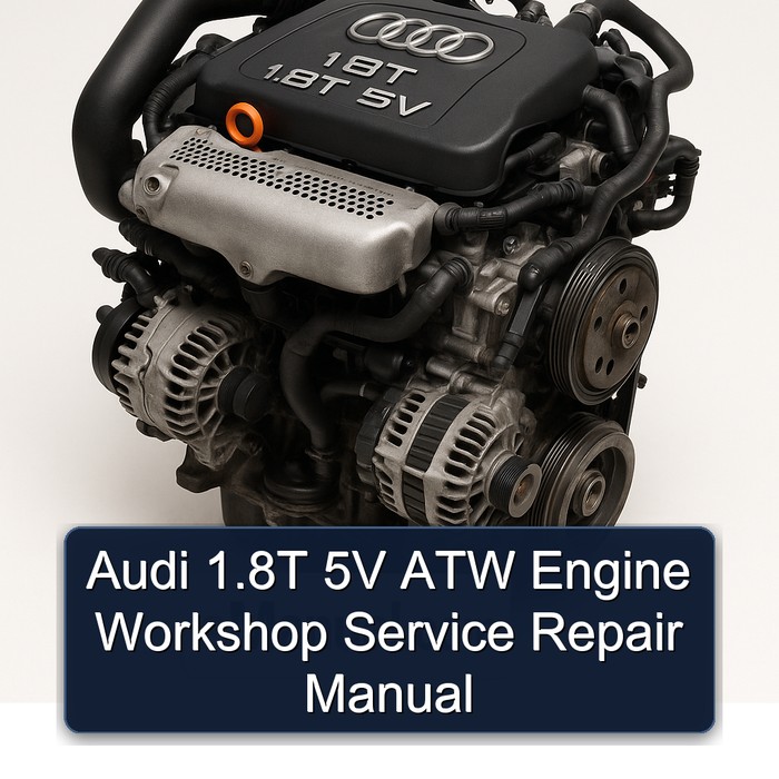 Audi 1.8T 5V ATW Engine Service Repair Workshop Manual PDF