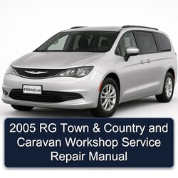 2005 Chrysler Caravan RG Town Country Service Repair Workshop Manual PDF