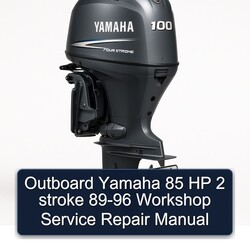 1989-1996 Outboard Yamaha 85 HP 2 Stroke Service Repair Workshop Manual PDF