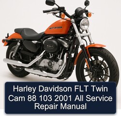 2001 Harley Davidson Model 125 FLT Twin Cam 88 103 All Service Repair Workshop Manual PDF