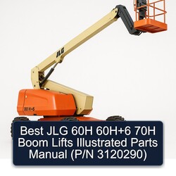 Best JLG 60H 6 70H Boom Lifts Illustrated Parts (p/n 3120290) Catalog PDF