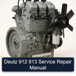 Deutz 912 Service Repair Workshop Manual PDF