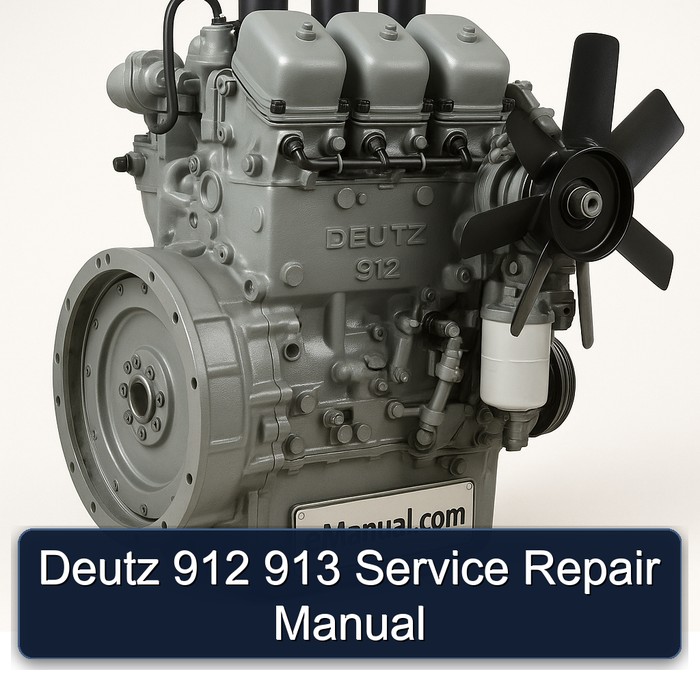 Deutz 912 Service Repair Workshop Manual PDF