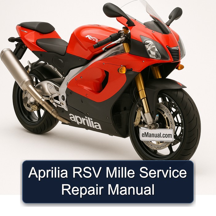 Aprilia RSV Models Mille Service Repair Workshop Manual PDF