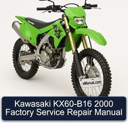 2000 Kawasaki KX Series KX60-B16 Service Repair Workshop Manual PDF