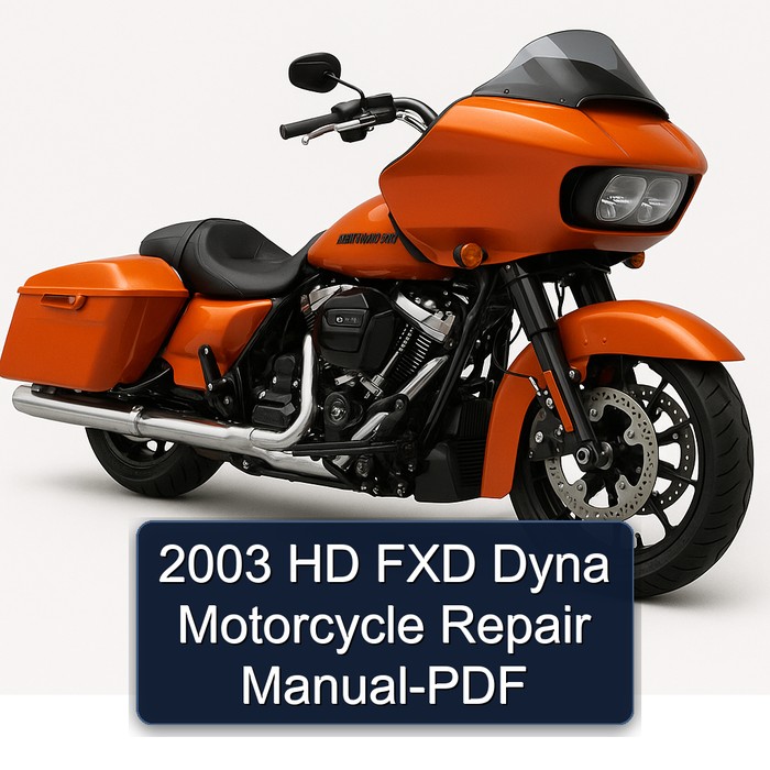 2003 HD FXD Dyna Motorcycle Service Repair Workshop Manual PDF
