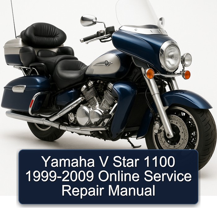 1999-2009 Yamaha Royal Star Venture V 1100 - Online Service Repair Workshop Manual PDF