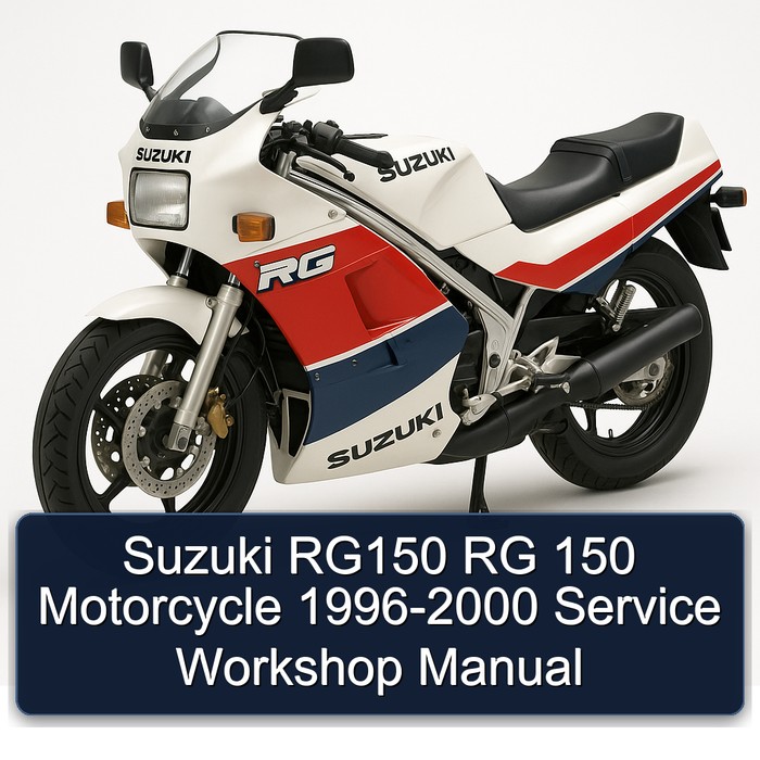 1996-2000 Suzuki RG Series RG150 150 Motorcycle Service Repair Workshop Manual PDF