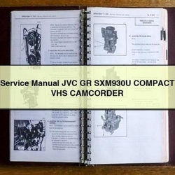 JVC GR SXM930U Compact VHS Camcorder Service Repair Workshop Manual PDF