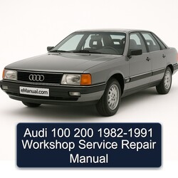 1982-1991 Audi 200 Service Repair Workshop Manual PDF