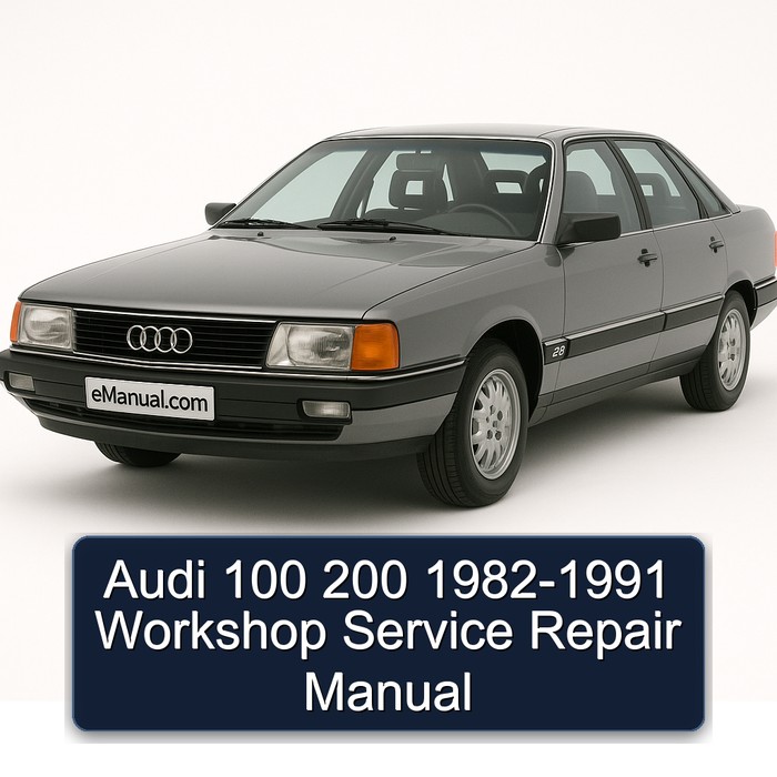 1982-1991 Audi 200 Service Repair Workshop Manual PDF