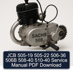 JCB 505-19 505-22 506-36 506B 508-40 510-40 Service Repair Workshop Manual PDF