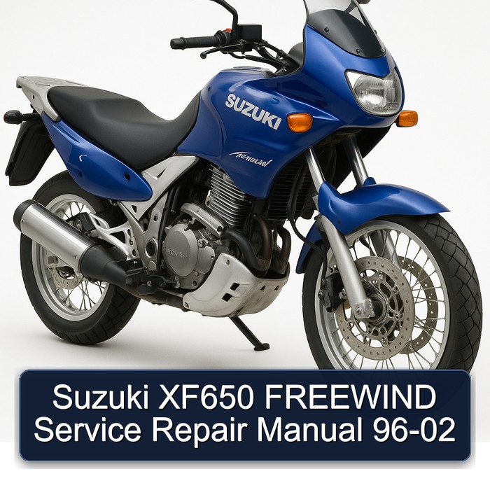 1996-2002 Suzuki XF650 Freewind Service Repair Workshop Manual PDF