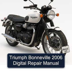 2006 Triumph Bonneville Digital Service Repair Workshop Manual PDF