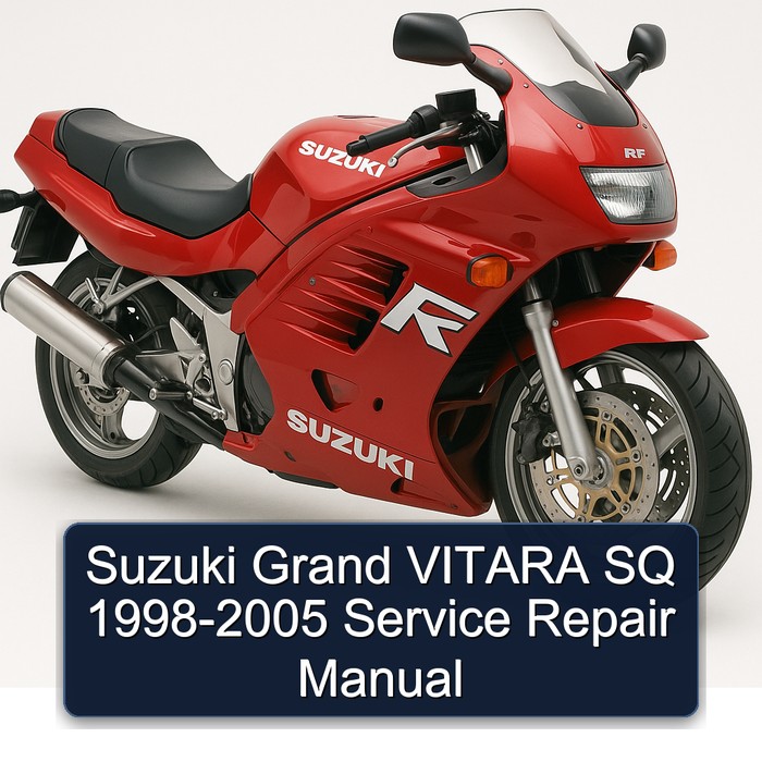 1998-2005 Suzuki RF Series Grand Vitara SQ Service Repair Workshop Manual PDF