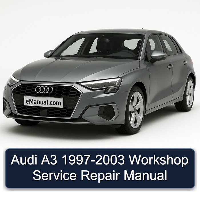 1997-2003 Audi A3 Service Repair Workshop Manual PDF