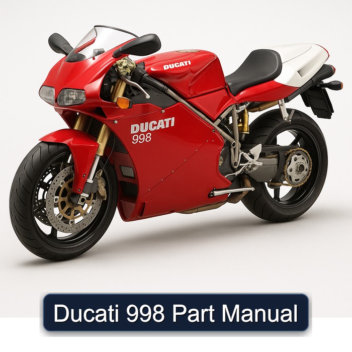 Ducati 998 Part Parts Catalog PDF