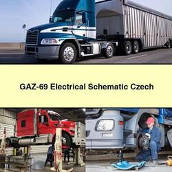 GAZ 69 Electrical Czech Wiring Diagrams PDF