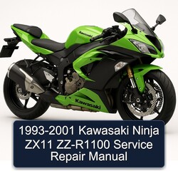 1993-2001 Kawasaki Ninja ZX11 ZZ-R1100 Service Repair Workshop Manual PDF