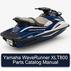 Yamaha Waverunner XLT800 Parts Catalog PDF