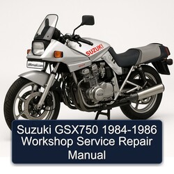 1984-1986 Suzuki GSX Series GSX750 Service Repair Workshop Manual PDF