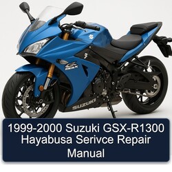 1999-2000 Suzuki GSX Series GSX-R1300 Hayabusa Serivce Service Repair Workshop Manual PDF