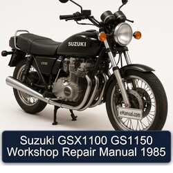 1985 Suzuki GSX Series GSX1100 GS1150 Service Repair Workshop Manual PDF