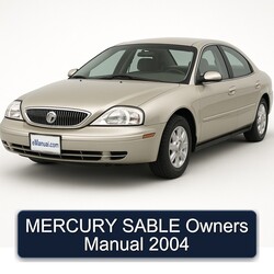 2004 Mercury Sable Owners Owner's Manual PDF