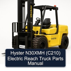 Hyster N30XMH (C210) Electric Reach Truck Parts Catalog PDF