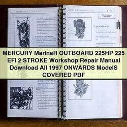 1997 Mercury Mariner Outboard 225HP 225 EFI 2 Stroke All Onwards Models Covered Service Repair Workshop Manual PDF