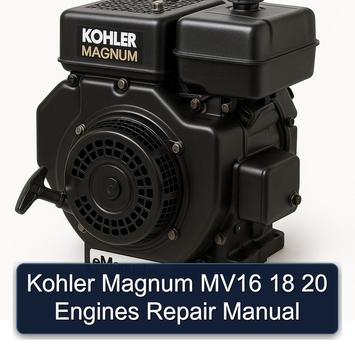 Kohler Magnum Models MV16 18 20 Engines Service Repair Workshop Manual PDF