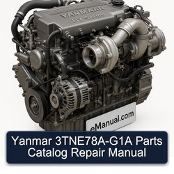 Yanmar BY Series 3tne78a-g1a Parts Catalog PDF