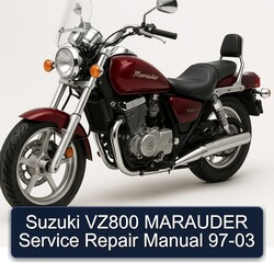1997-2003 Suzuki Marauder Models VZ800 Service Repair Workshop Manual PDF