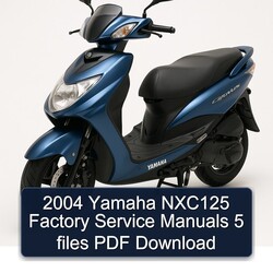 2004 Yamaha Cygnus NXC125 5 Files Service Repair Workshop Manual PDF