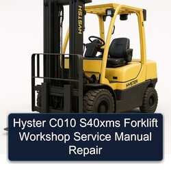 Hyster C010 S40XMS Forklift Service Repair Workshop Manual PDF