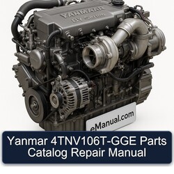Yanmar BY Series 4tnv106t-gge Parts Catalog PDF