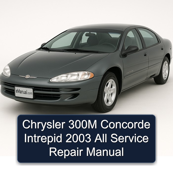 2003 Chrysler Intrepid 300M Concorde All Service Repair Workshop Manual PDF