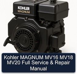 Kohler Magnum Models MV16 MV18 MV20 Service Repair Workshop Manual PDF